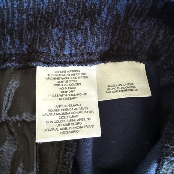 Anne Klein Size 10 Blue Pants Inseam 32” Pockets Zipper Viscose Blend - Picture 5 of 5